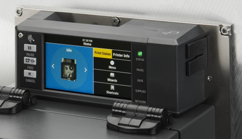 TT Printer ZE511; 4, 600 dpi, RH, US Cord, USB, Serial, Ethernet, Bluetooth 4.1, Dual USB Host, Color Touch, ZPL | ZE51146-R010000Z