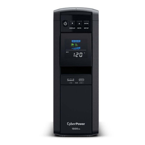 TAA UPS Systems, 1500VA / 1000W, 12 × NEMA 5-15R | CP1500PFCLCDTAA