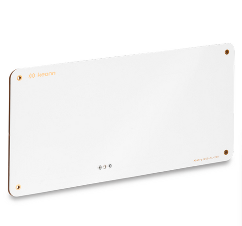 ADAN-p12US-FRSMA-200 | Advantenna-p12: RFID UHF antenna, thin form factor FCC frequency band, flange right angle SMA female connector