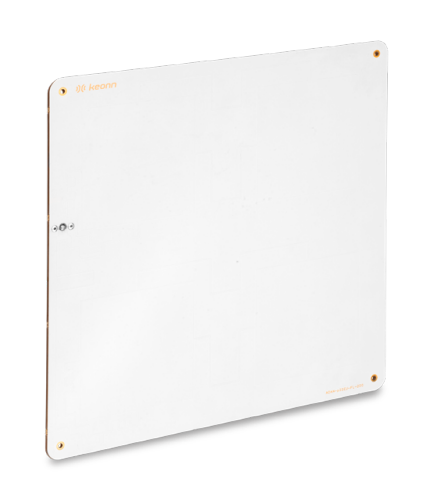ADAN-p22US-FLSMA-200 | Advantenna-p22: RFID UHF antenna, pencil beam shape FCC frequency band, flange straight SMA female connector