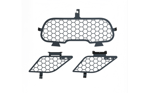 Ford Police Interceptor® Utility Cargo Window Guards – Hex Mesh
