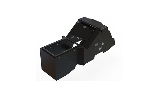2021+ Ford F-150 & 2023+ F250-550 Wide-To-Narrow Console Box with Printer Mount