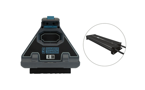 Dell 10″ Rugged Tablet Vehicle Docking Station, Lite Port with LIND 72-110V Isolated Power Adapter