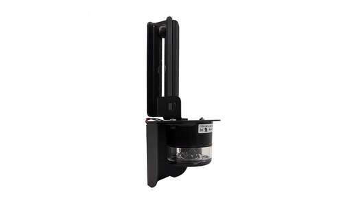 FORKLIFT LIGHT MOUNT WITH STROBE DEFLECTOR SHIELD
