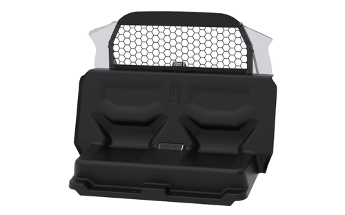 Ford Police Interceptor® Utility Full Transport Replacement Seat with Hex/Honeycomb Mesh Cargo Partition