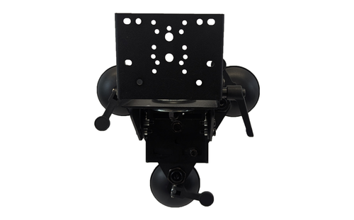 TRI-SUCTION CUP MOUNT WITH DUAL CLAM SHELL KIT