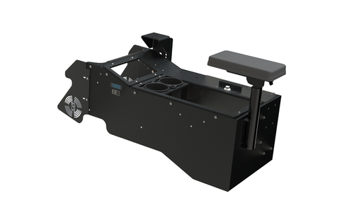 2025+ Ford Expedition – Wide Body Console Kit with Cup Holders, Tall Arm Rest