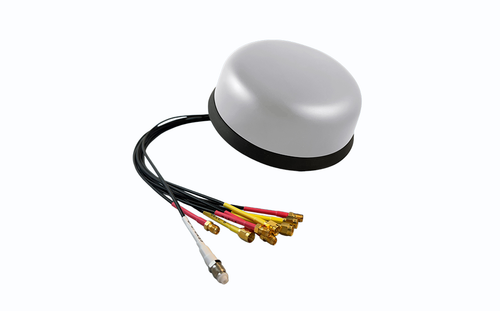 9-in-1 Rugged Dome Antenna Kit, White, SMA RF