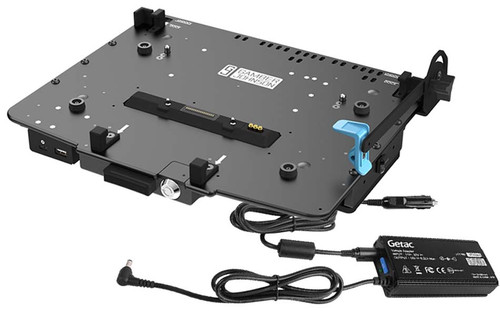 Getac B360 Laptop Docking Station (Tri RF) – Aluminum with 120W Auto Power Adapter