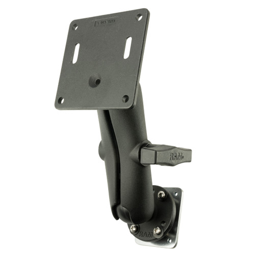 RAM® Universal Backing Plate Mount with 75x75mm VESA Plate | RAM-101-2461-225B2U