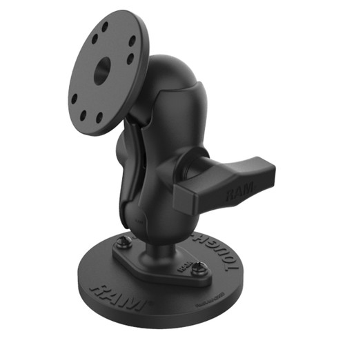 RAM® Tough-Mag™ Heavy Duty Magnetic Mount with Round Plate - Short | RAM-101-B-MAG88U
