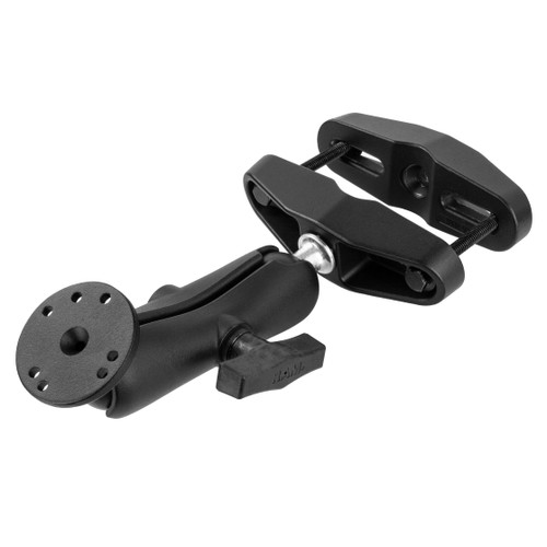 RAM® Universal Post Clamp Mount with Round Plate - C Size Medium Arm | RAM-101U-247