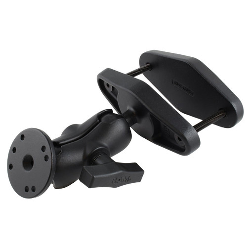 RAM® Square Post Clamp Mount for Posts up to 4" Wide | RAM-101U-B-247-4