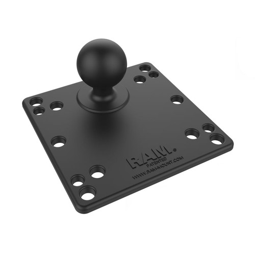 RAM® 100x100mm VESA Plate with Ball - C Size No Spacers | RAM-246-AD1U