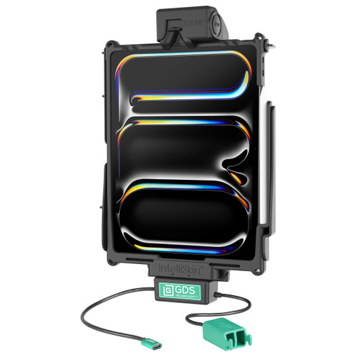 GDS® Tough-Dock™ + Dual USB-A for iPad Pro 12.9 3-6, Pro 13 & Air 13 | RAM-GDS-DOCK-AP37CD2U