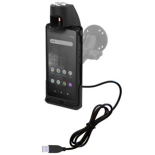 RAM® EZ-Roll'r™ Powered Locking Dock for Sonim XP10 | RAM-HOL-SNM4PLU