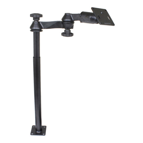RAM® Tele-Pole™ with 12" & 18" Poles, Swing Arms & 75x75mm VESA Plate | RAM-VP-SW1-1218-2461