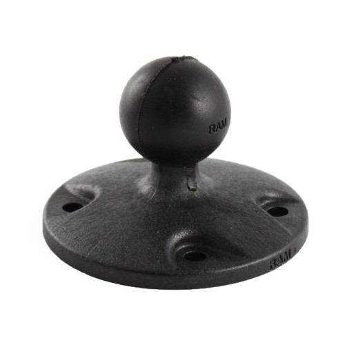 RAM® Composite Round Plate with Ball - B Size | RAP-B-202U