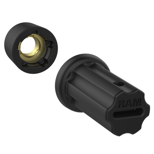 RAM® Pin-Lock™ 5-Pin Security Nut for D & E Size Socket Arms | RAP-S-NUT5-5U