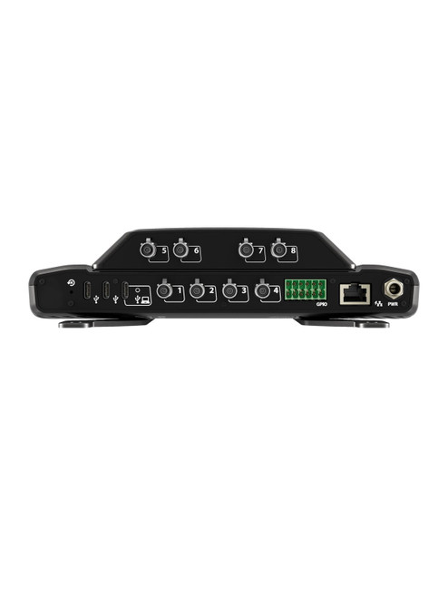 Zebra FXR60 Standard 8-port fixed RFID reader connector panel with 8 Fakra antenna ports