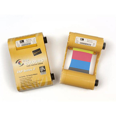 Zebra ix Series High Capacity color ribbon for ZXP Series 3 YMCKOK, 230 images | 800033-348