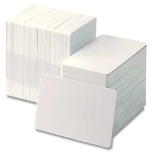 Zebra white PVC cards, 50 mil (250 cards) | 104523-175