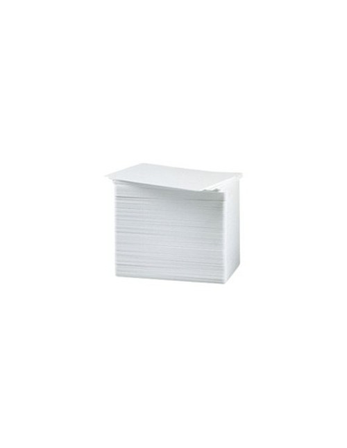 Zebra white PVC cards, 10 mil (500 cards) | 104523-210