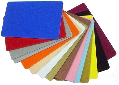 ZEBRA COLOR PVC CARD - RED, 30 MIL (500 CARDS)