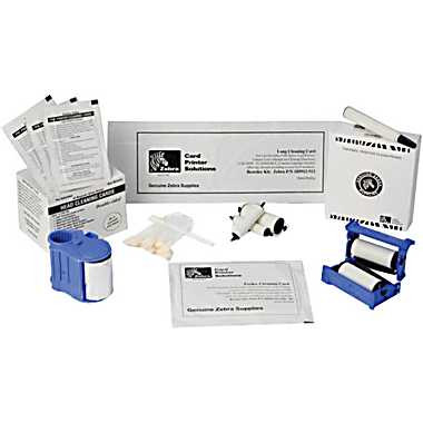 Zebra cleaning card kit (box of 100 cards) for all printers | 104531-001