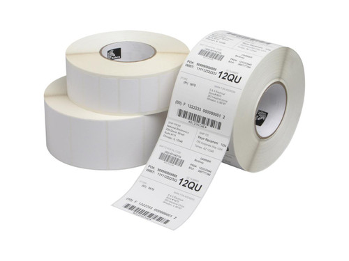 Label, Paper, 2.25x1.25in (57.2x31.8mm); DT, Z-Perform 2000D, Value Coated, All-Temp Adhesive, 1in (25.4mm) core, 2100/roll, 12/box, Plain | 10015781