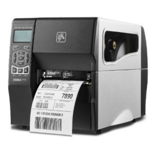 DT Printer ZT230; 203 dpi, US Cord, Serial, USB, Cutter with Catch Tray| ZT23042-D21000FZ | ZT23042-D21000FZ