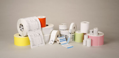 Label, Paper, 4x1in (101.6x25.4mm); DT, Z-Perform 2000D, Value Coated, All-Temp Adhesive, 1in (25.4mm) core, 2340/roll, 6/box, Plain | 10015783