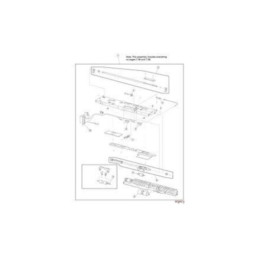 KIT TRANSPORT LATCH TTP8X00(5) | P1022237-024