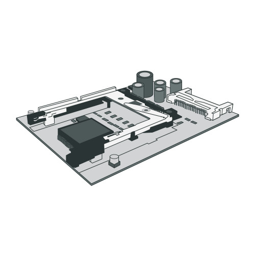 105934-095 | GX Main Logic Board, USB/Serial/Ethernet, 300DPI, ZBI | 105934-095
