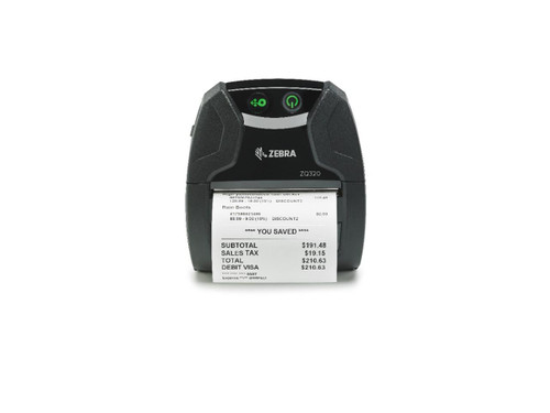 DT Printer ZQ320; 802.11AC & BT, Label Sensor, Indoor Use, English, Group 0| ZQ32-A0W01R0-00 | ZQ32-A0W01R0-00