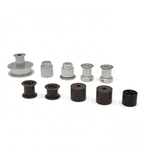 Kit, 300dpi Pulleys for the Extended Life Media Drive System. For all ZE511 ZE521 printers and only ZE500-4 ZE500-6 printers with the extended life media drive system installed. | P1046696-128