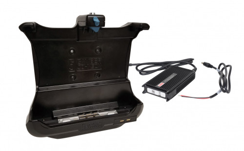 KIT: CF-33 NO RF FULL port replication tablet dock (7160-0907-00) and LIND power adapter (#14103) - 7170-0684-00