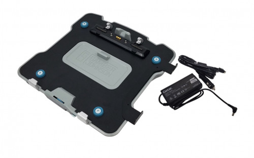 KIT: Getac K120 TRI RF LAPTOP docking station (7160-1082-03) and Getac 120W power adapter (#17057) - 7170-0693-03