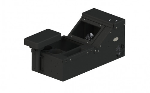 Kit includes wide body console (7160-0894), internal cup holder (7160-0846), break-away armrest (7160-0524), and pocket (7160-0924) - 7170-0567-01