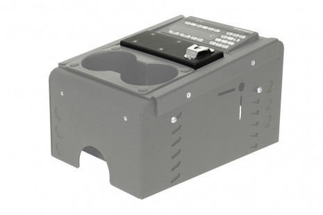 Faceplate mic clip holder with three mounting positions - MCS-MICPLT