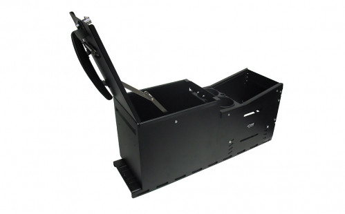 Truck Console with File Box (Arm rest and Cupholder included). Includes 3 faceplates and 3 filler panels. - 7170-0125