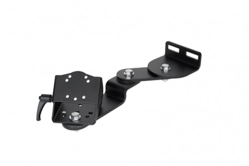 Articulating keyboard bracket with mini Clevis - 7160-0550