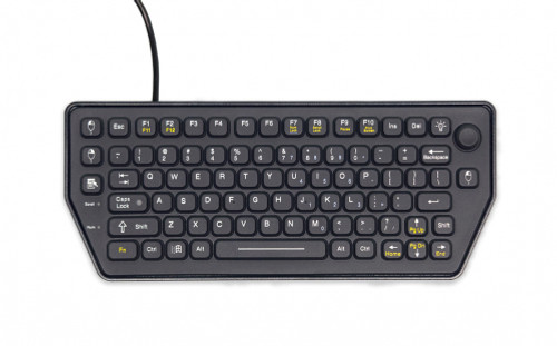 Mobile backlit keyboard with force sensing resistor (SLK-79-FSR) - 7300-0171