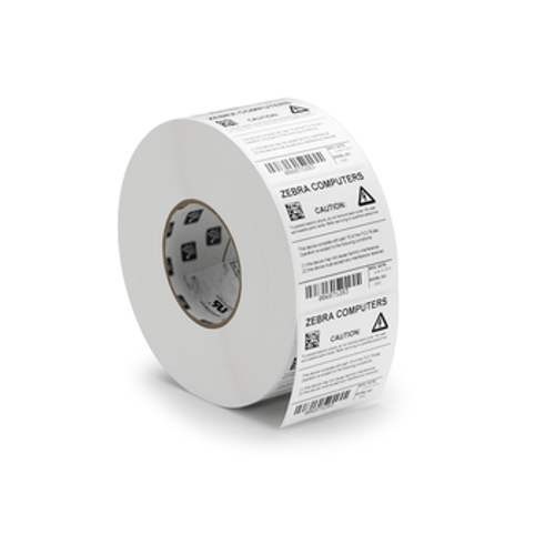 10023227 - Label, Polyester, 2x1, Thermal Transfer, Z-Xtreme 4000T High-Tack White, 3in core, 1 Roll/Carton