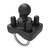 RAM® Double U-Bolt Ball Base for 1" - 1.25" Rails - B Size | RAM-B-235U | RAM-B-235U