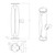 RAM® Double Ball Mount with Two Round Plates - C Size Long | RAM-101U-D | RAM-101U-D