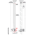 Wristband, Polypropylene, 0.75x11in (19.1x279.4mm); DT, Z-Band Direct, Coated, Permanent Adhesive, 1in (25.4mm) core, 200/roll, 6/box, Printed. Black mark sensing. | 10004448