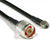 PT240-010-RSM-SNM: 10 Feet 240 Type Low loss Cable Assembly with Reverse Polarity SMA-Male and N-Male Connectors