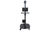 KIT – 5′ Single Pole Cart with Shelf, Pocket, and CPU Mount