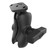 RAM® Double Socket Arm with Diamond Ball Plate - C Size Short | RAM-103-B-238U